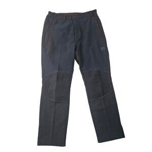 Kolping Technical Outdoor Pants Size Large Youth Navy Blue/Black
